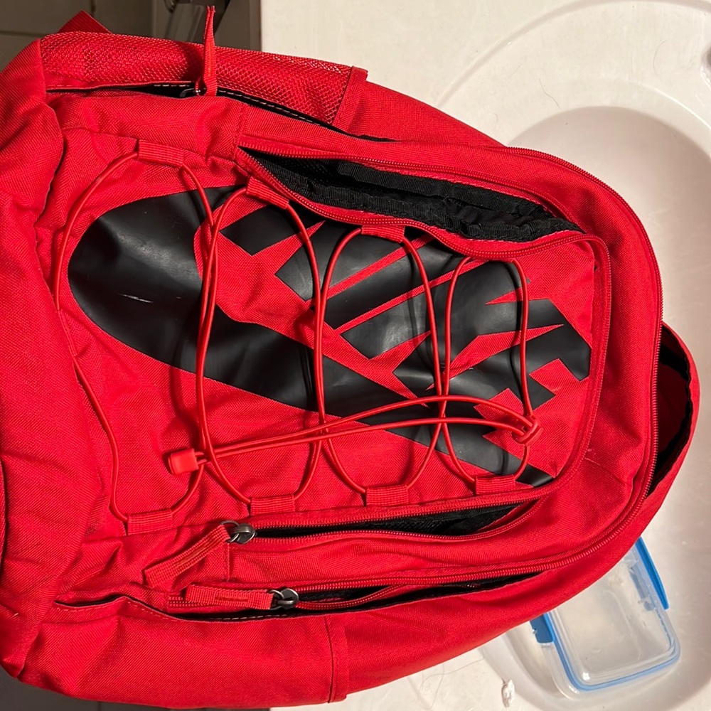 red bike booksack